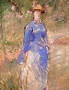 Edouard Manet Woman among the Plants oil painting picture wholesale